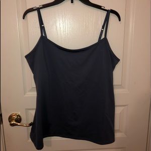 navy blue tank top